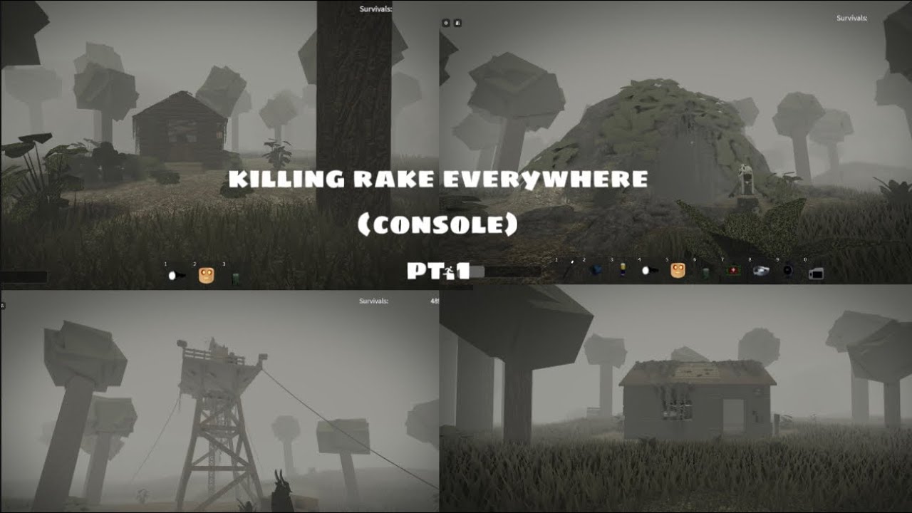 Killing The Rake Everywhere (Console) - The Rake Remastered || TRR