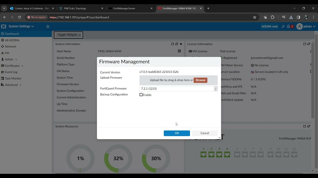 Domina la Gestión de Seguridad: Guía para Actualizar FortiManager