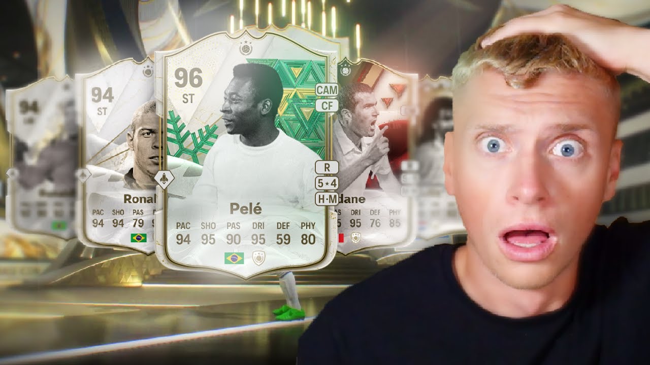 MY BEST ICON PACKS THIS YEAR 🤩 FC24 ULTIMATE TEAM 🔥