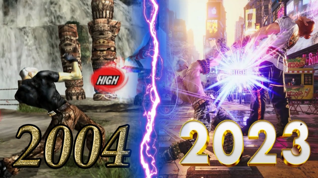 Evolution of Bryan's Taunt Jet Upper and Combos ( 2004 - 2023 )
