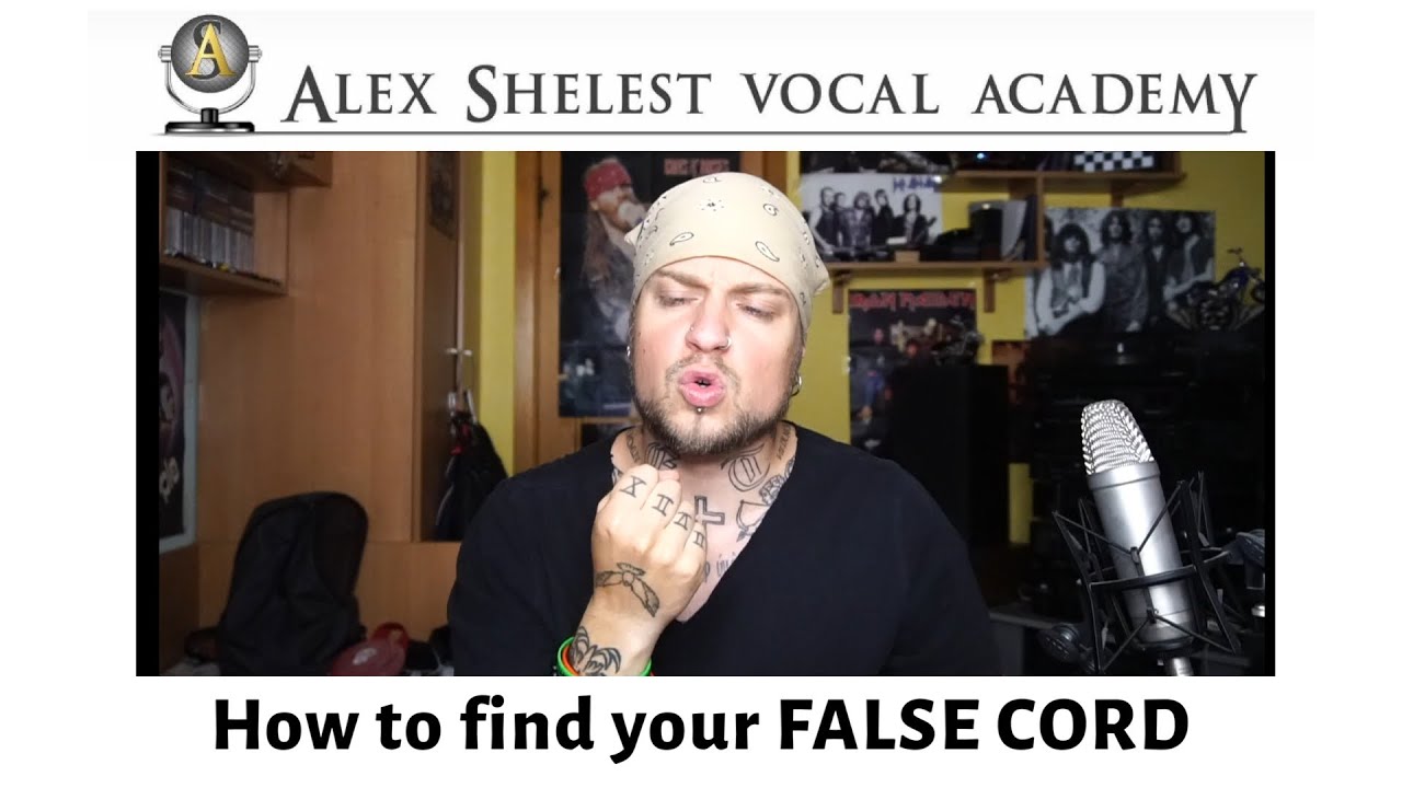 Alex Shelest Vocal Lessons - How to find your FALSE CORD