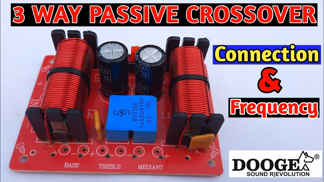 Passive Crossover Network | Doogesound 3 Way Crossover | 3 Way crossover network kit