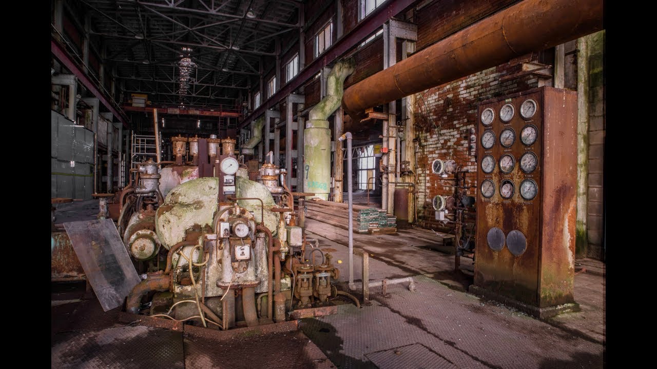 Abandoned Power Station with Decaying Turbine Hall! - Urbex Lost Places UK