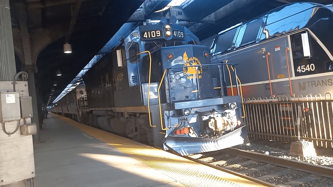 An Action-packed Afternoon at Hoboken Terminal! (ft. 4109!)