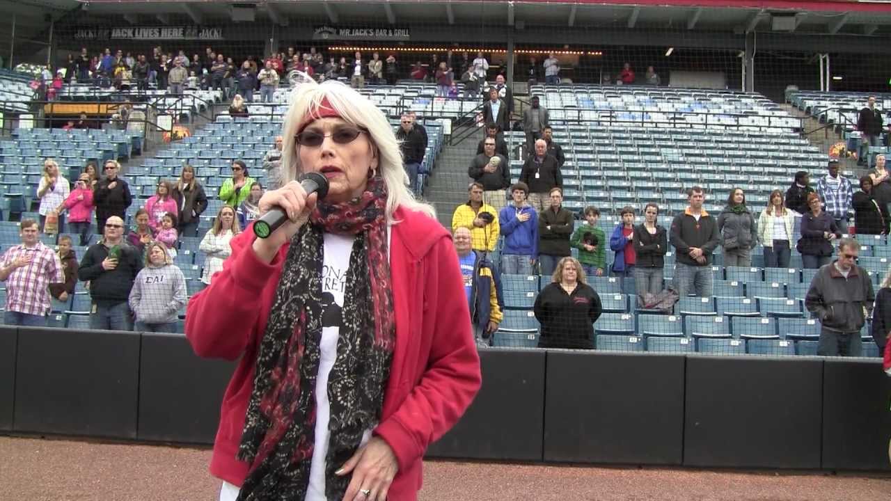 Emmylou Harris Anthem at Nashville Sounds Game