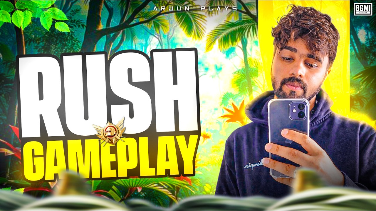 ⚡ 2018 RUSH GAMEPLAY | BGMI LIVE