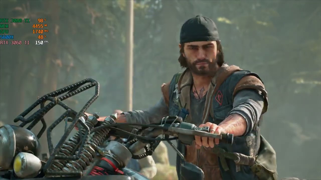 Days Gone | RTX 3060 Ti + Ryzen 5 5600x | Very High Settings | 1080p 1440p 4K | Windows 11