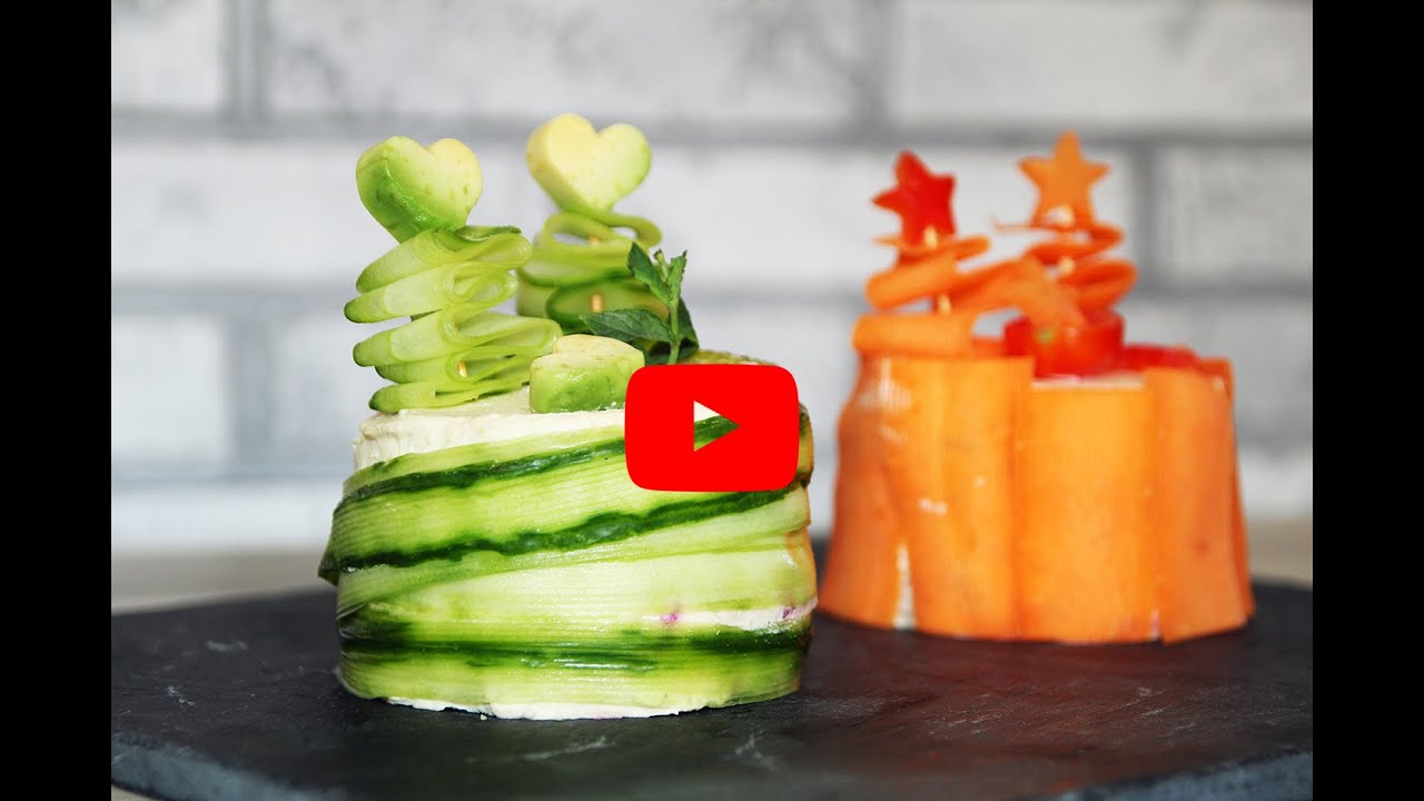SALAD CAKES Recipe /Nutty Cooking