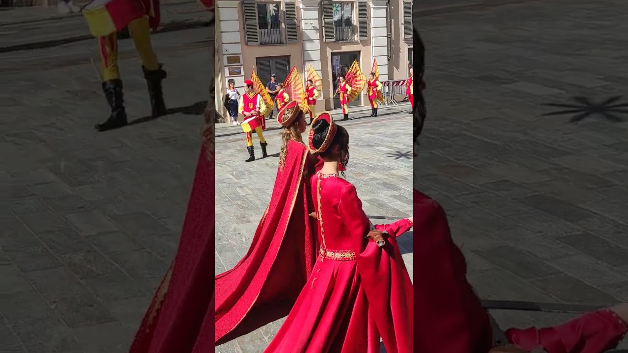 Sfilata per il Palio di Asti 2025 a Nizza Monferrato.