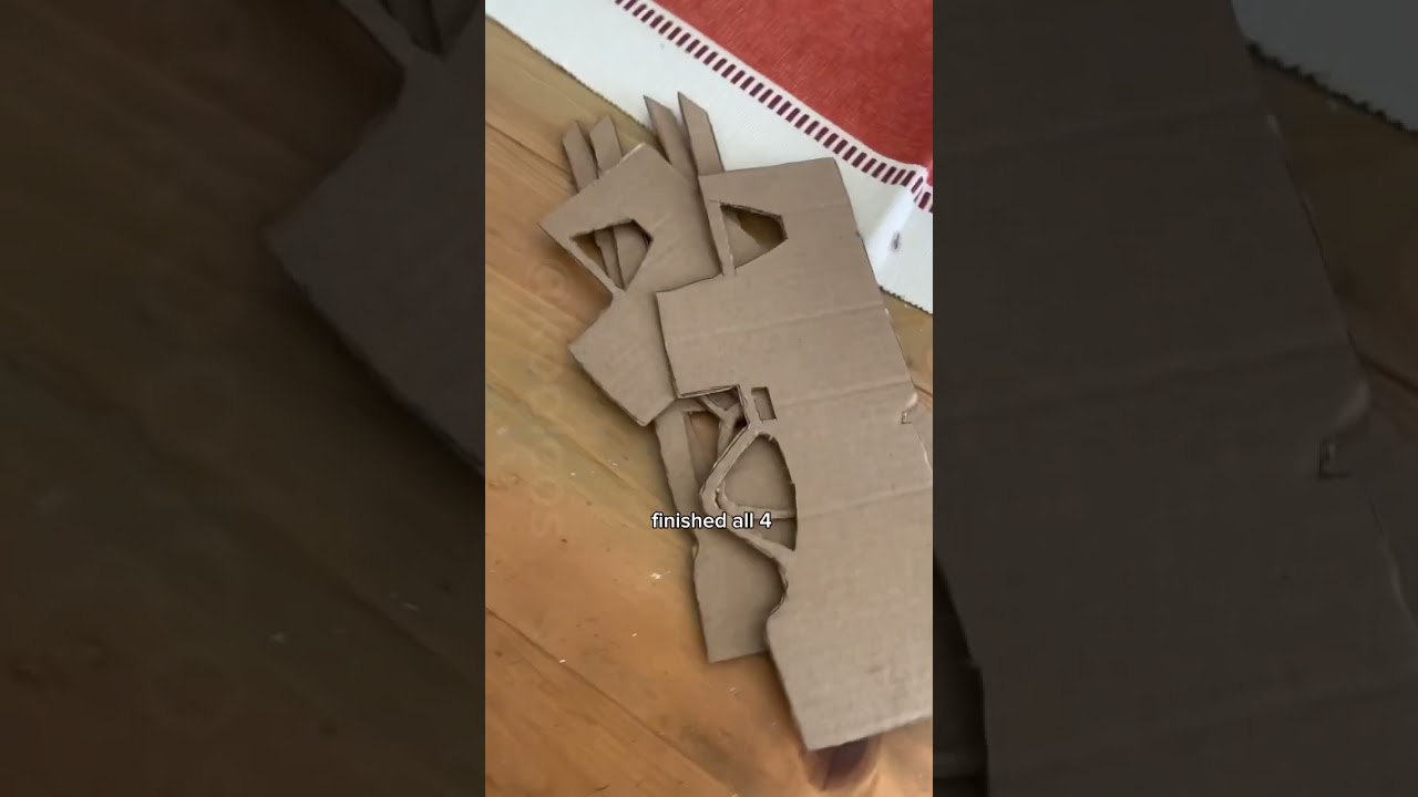 part five: making uzi&rsquo;s rail gun ! #uzidoorman #cosplay