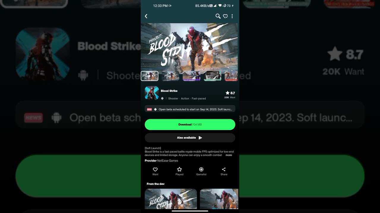 Download Project Bloodstrike without VPN #netease #projectbloodstrike