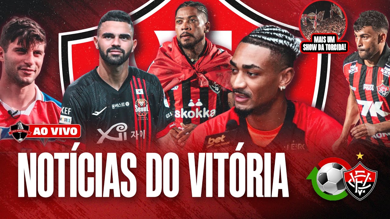 [AO VIVO] O VITÓRIA NO MERCADO DA BOLA! LUCAS SILVA CHEGANDO, DERICK VEM? KUSCEVIC VINDO? E MAIS