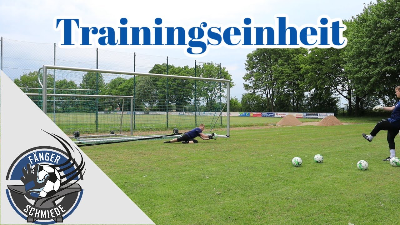 Torwarttraining - Trainingseinheit #28 Flacher Abdruck, Abkippen
