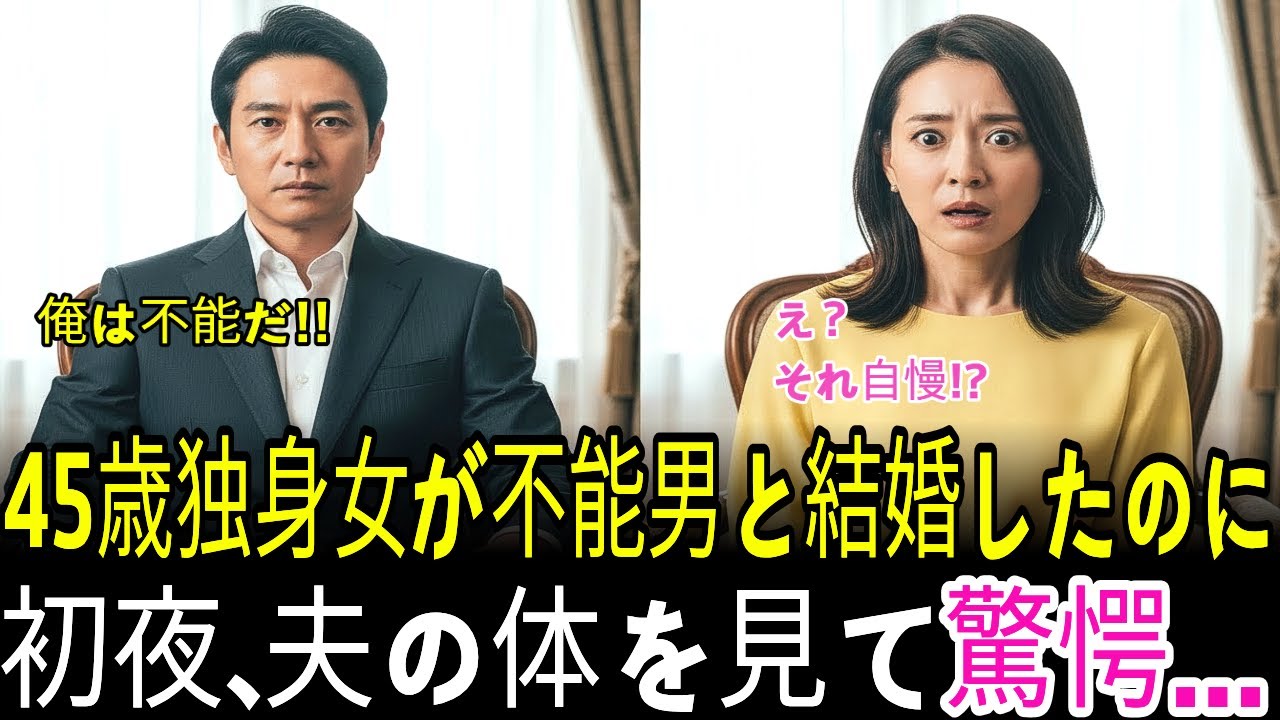 「俺は不能だ」大企業社長が45歳の借金女に契約結婚を提案、しかし彼の体には...驚愕の真実