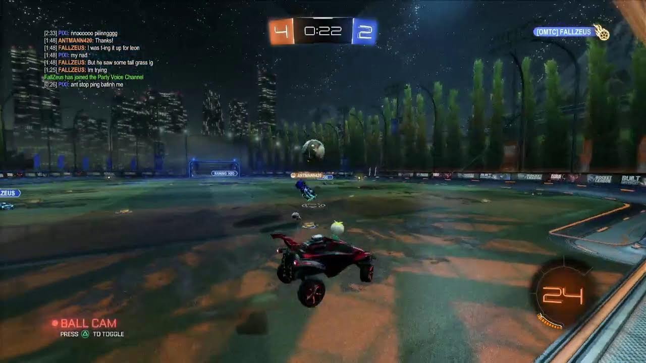 Rocket League Car fliping
