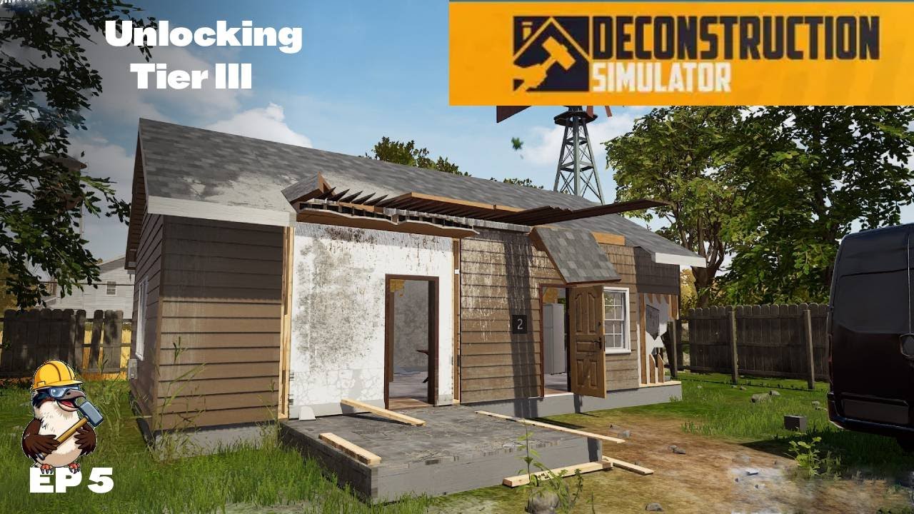 Deconstruction Simulator Episode 5: Level 3 Permit Unlocked + Neighbor from Hell Demolition!