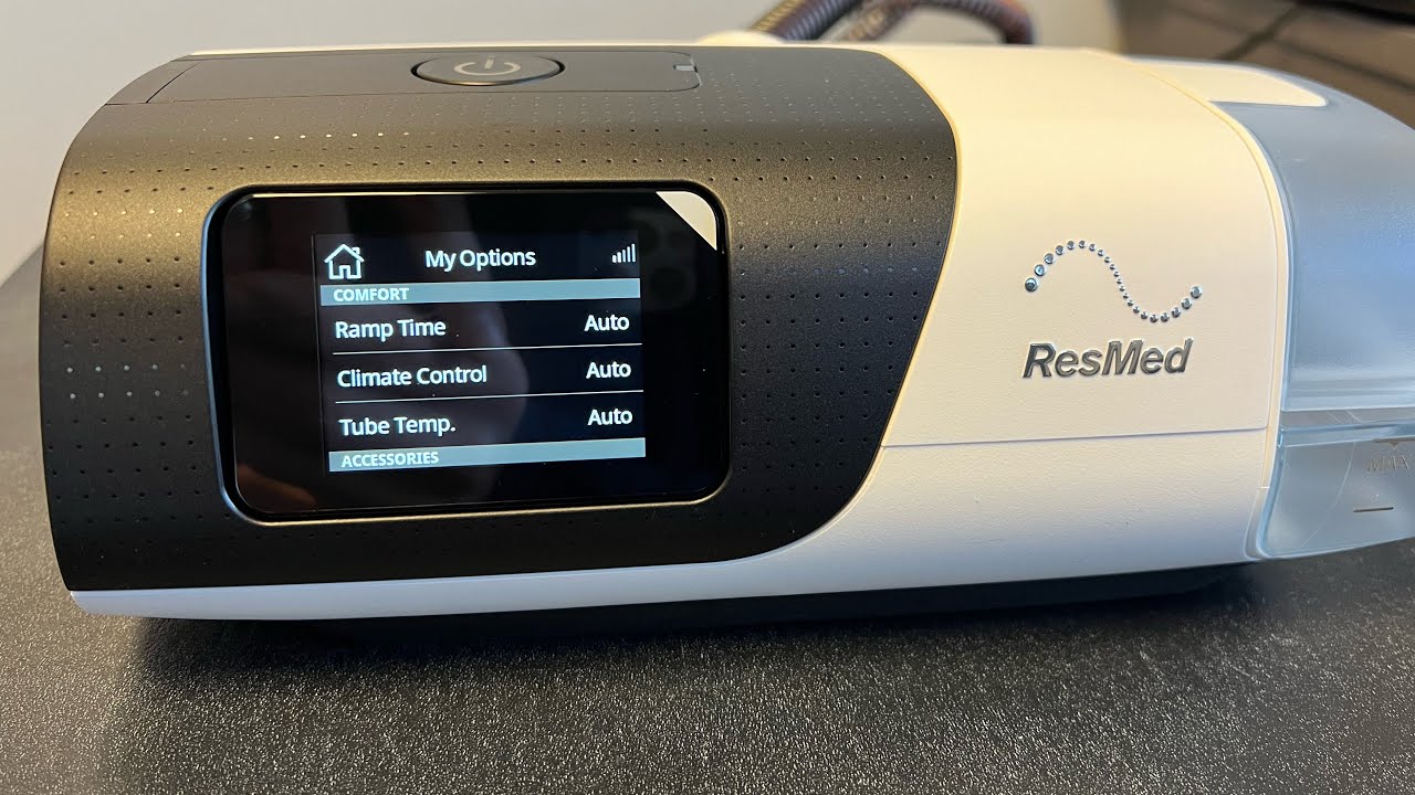 ResMed Air 11 - How to Change Humidity and Tube Temperature