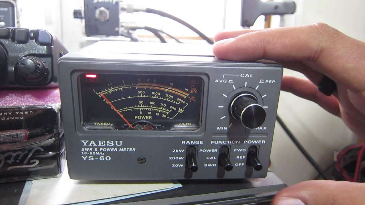 Uso del Wattimetro Yaesu YS-60