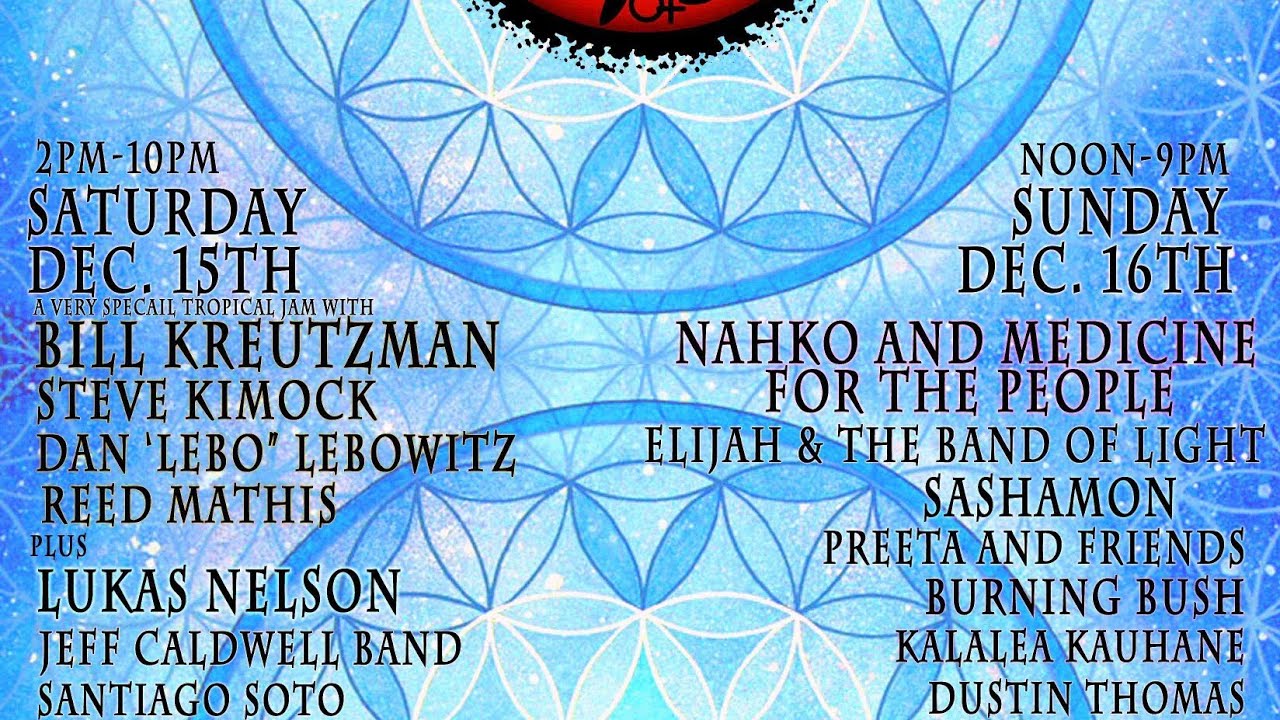 Tropical Jam {Kreutzmann, Kimock, Lebowitz, Mathis, Winkler} December 15, 2012 Princeville, Kaua'i