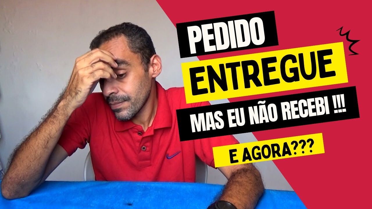 CORREIOS - PEDIDO ENTREGUE, MAS EU NÃO RECEBI !!!