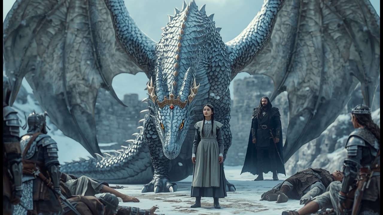 No Warrior Could Mount the Alpha King’s Dragon — It Bowed to the Quiet Maid Instead