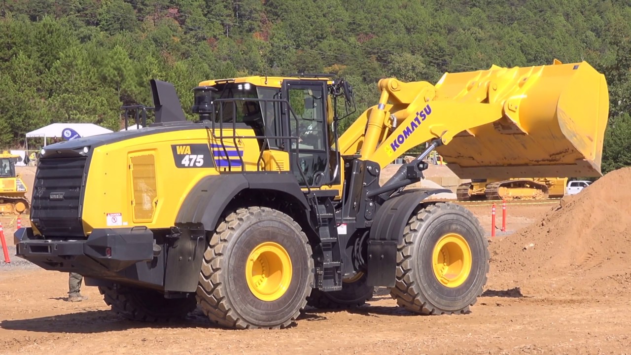 Customer Input Key to the Features & Options of the New Komatsu WA475-10 Wheel Loader