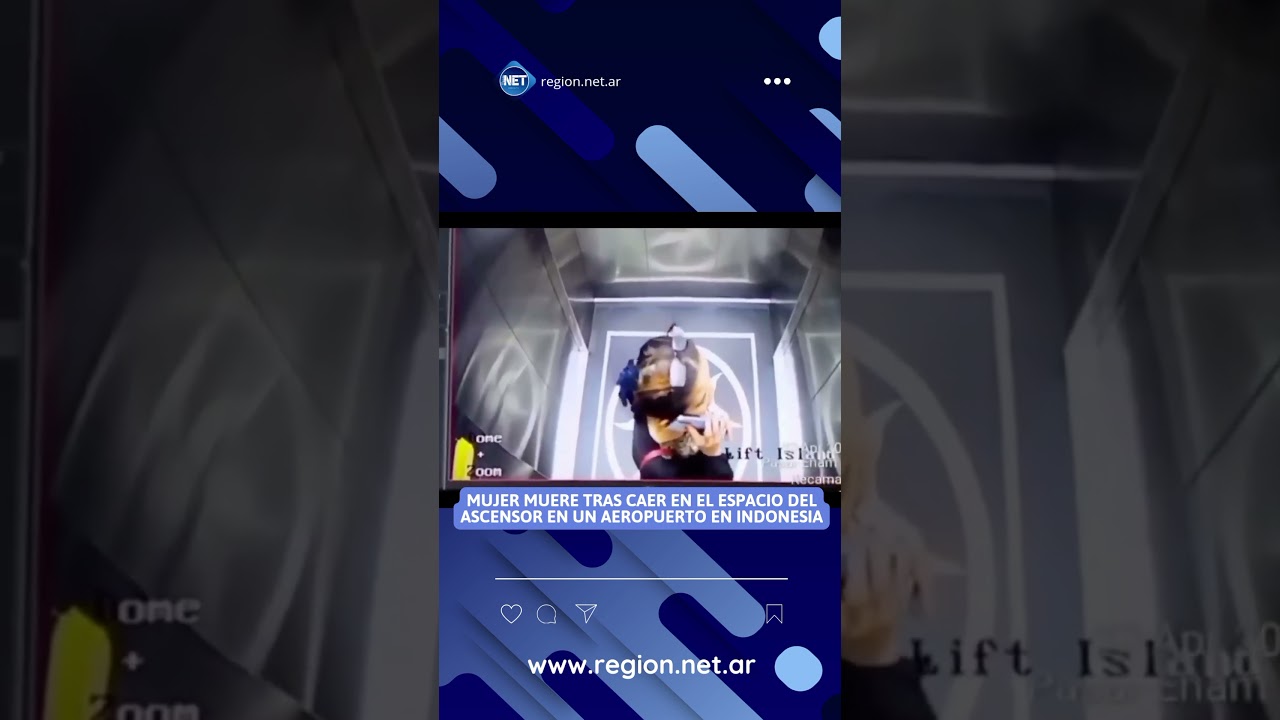 MUJER MUERE TRAS CAER EN EL ESPACIO DEL ASCENSOR EN EL AEROPUERTO INTERNACIONAL DE INDONESIA