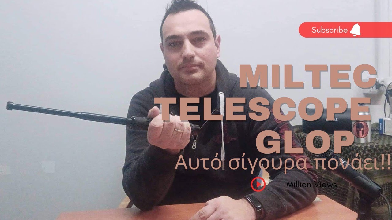 Mil-tec Telescope Glop / Kostas Simeonidis / Γκλοπ από την Mil-tec.