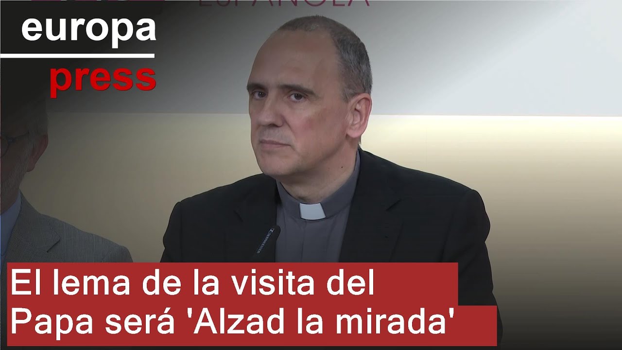 'Alzad la mirada', lema de la visita del Papa Le&oacute;n XIV a Espa&ntilde;a