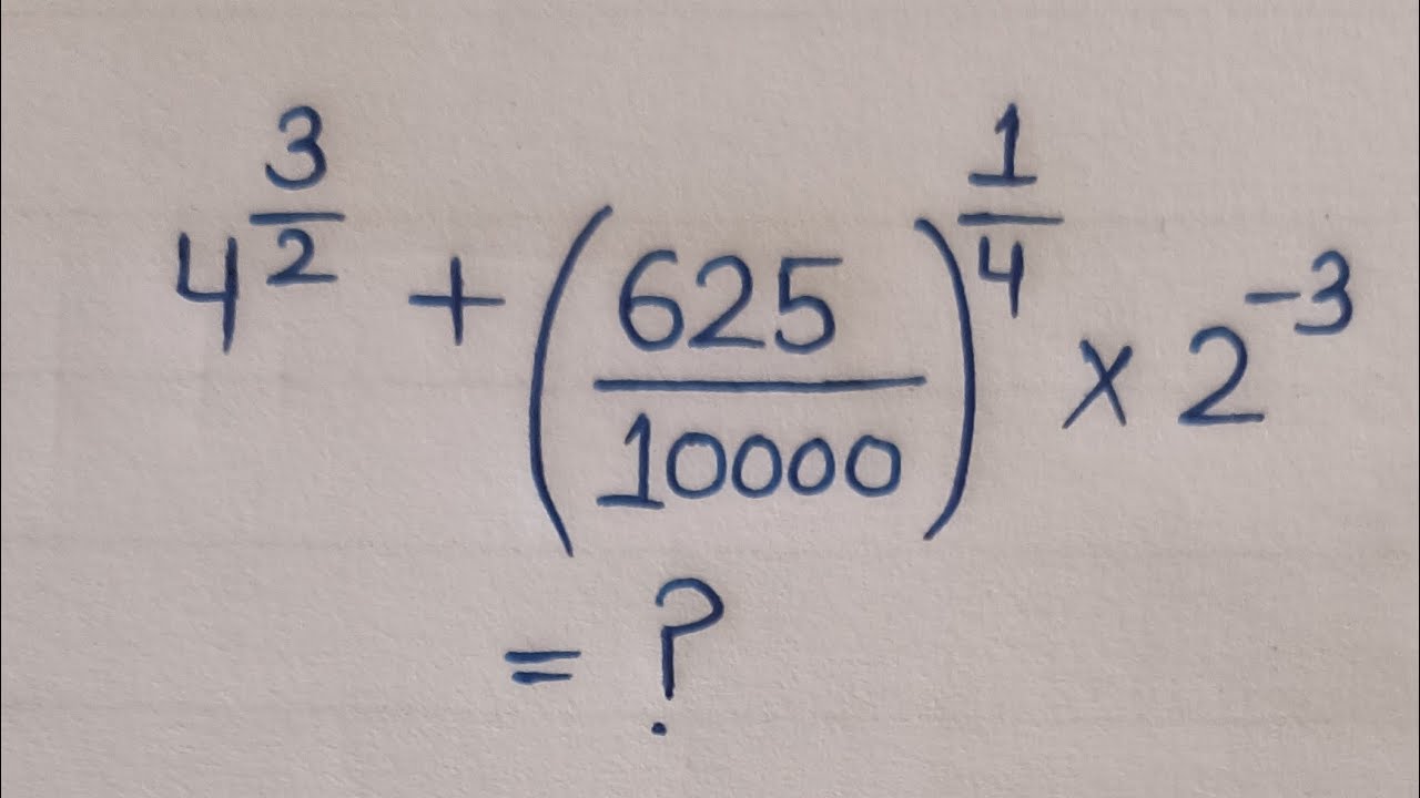 Class 8 tricky exponent's problem maths||#maths #education #mathematics 