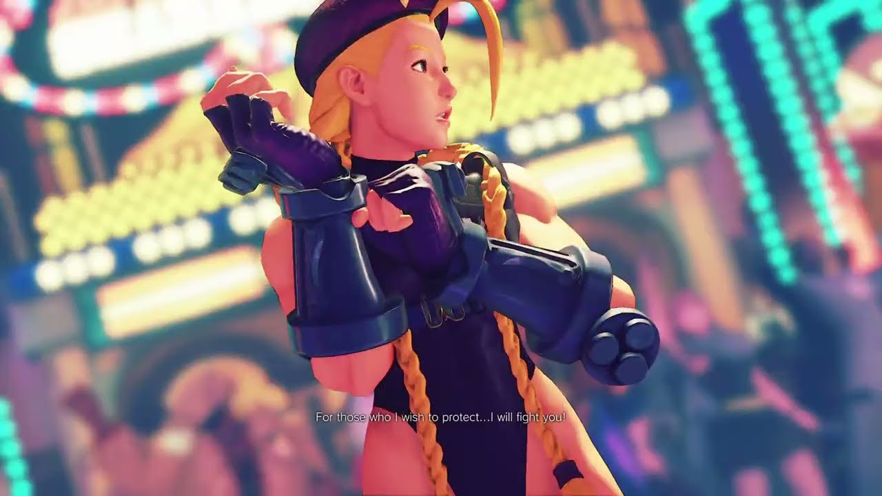 SF5: Cammy (Cannon Spike) Vs. Juri