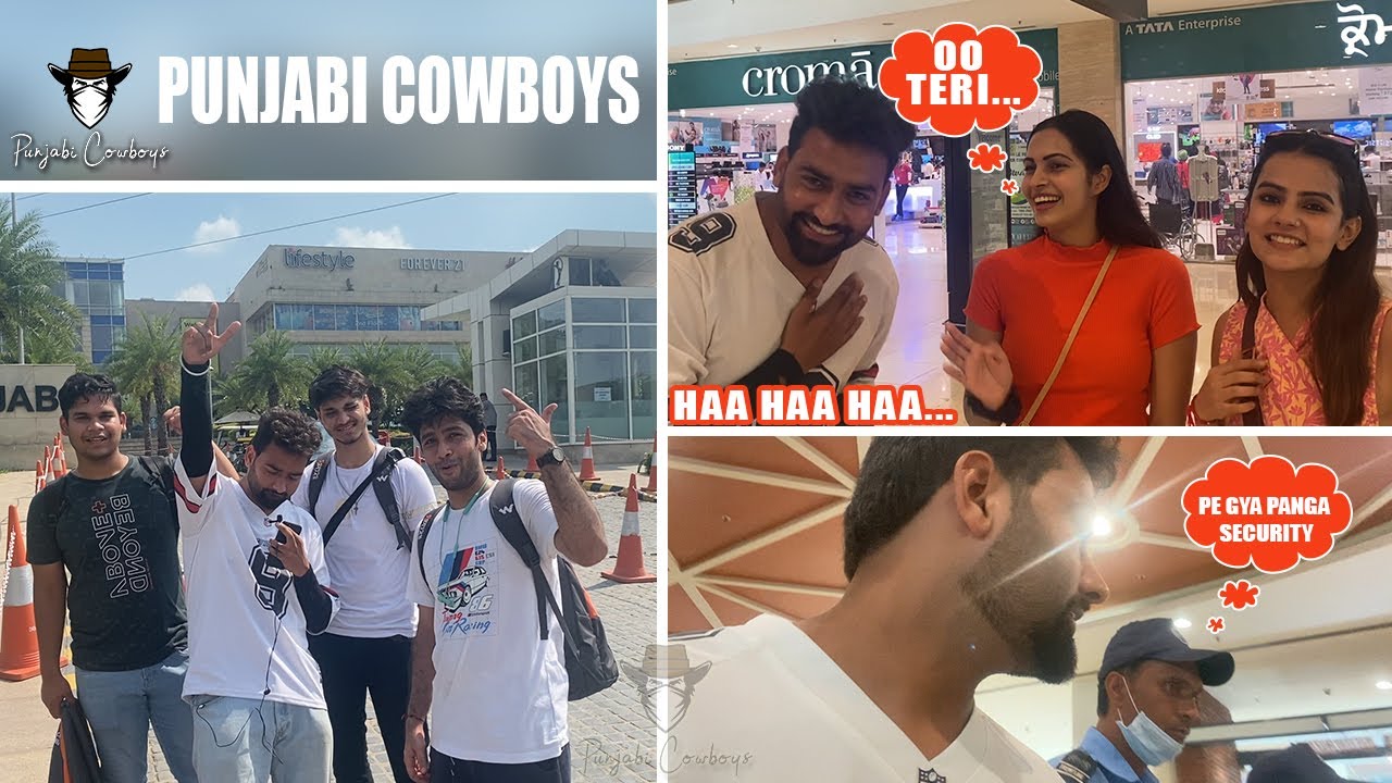 Punjabi Cowboys | Argument With Security | Funny Questions | Public Interview | @kamalbatth7903