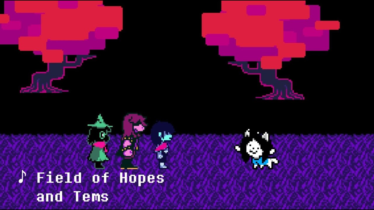 [Deltarune] Field of Hopes and Dreams, But Temmie Joins the Party