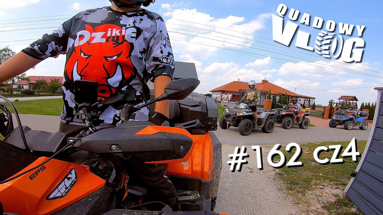 #162 cz4 - Zamiana quadów, Plaża nad Wisłą, Dziwny typ w traktorze, Cf Moto, RM 800 (quad vlog)