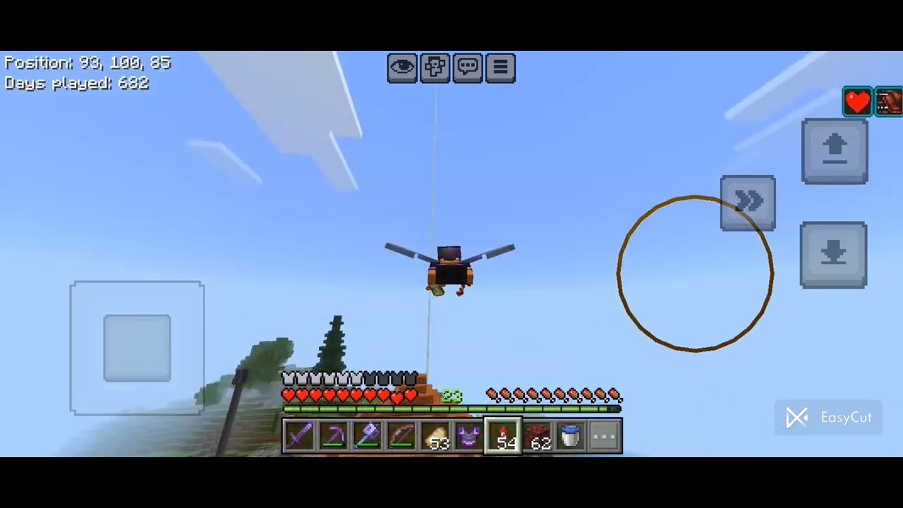 How I prepared a fight with Warden in Deep dark| Minecraft gameplay mobile 