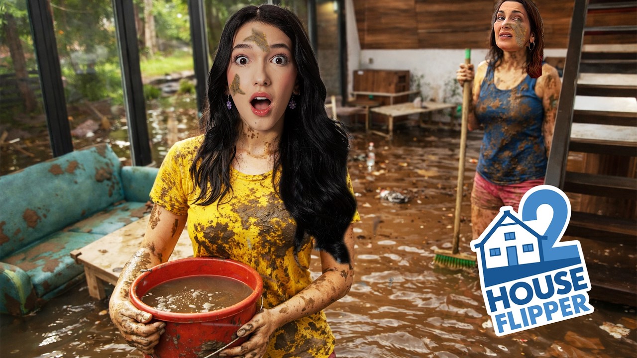 ENTRAMOS EM UMA CASA INUNDADA | Luluca