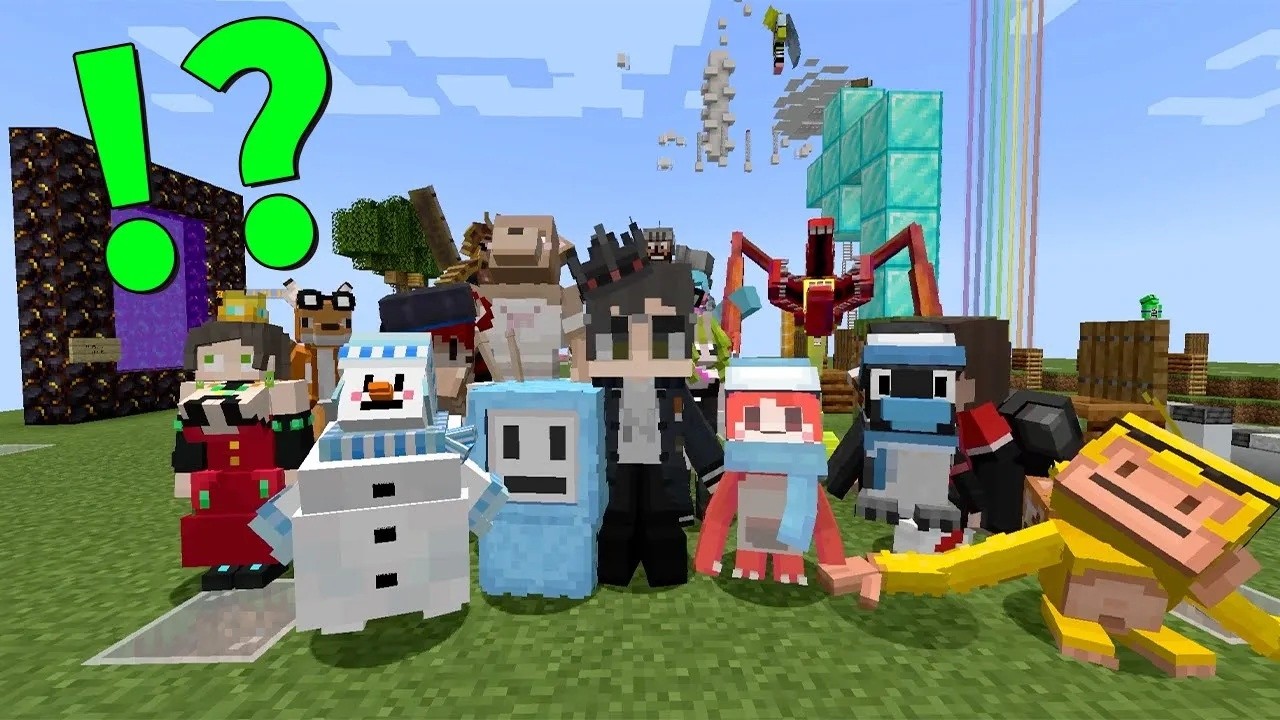 50人クラフトは変わった - マインクラフト【KUN】