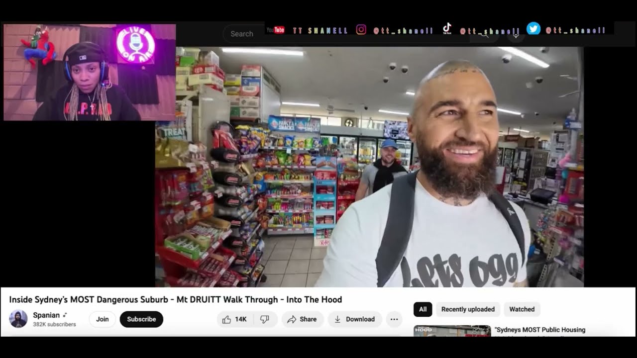 Inside Sydney’s MOST Dangerous suburb - Mt Druitt Walk Through- into the Hood Reaction