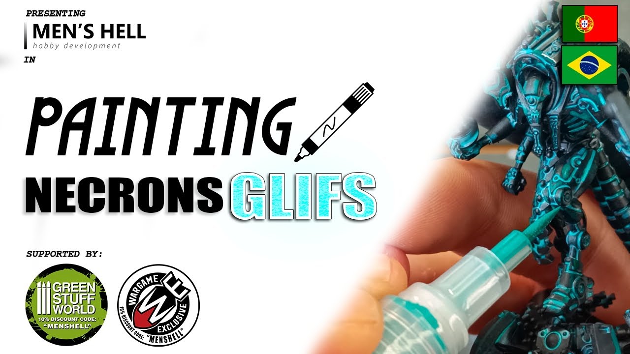 Tutorial de Pintura com Marcadores de Óleo da GreenStuffWorld em Necrons da WargameExclusive PT BR