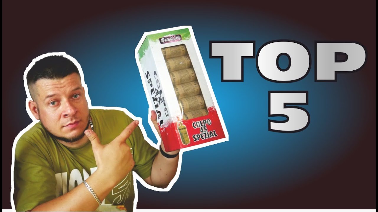 TOP 5 NAJLEPSZEJ PIROTECHNIKI EVER!!!