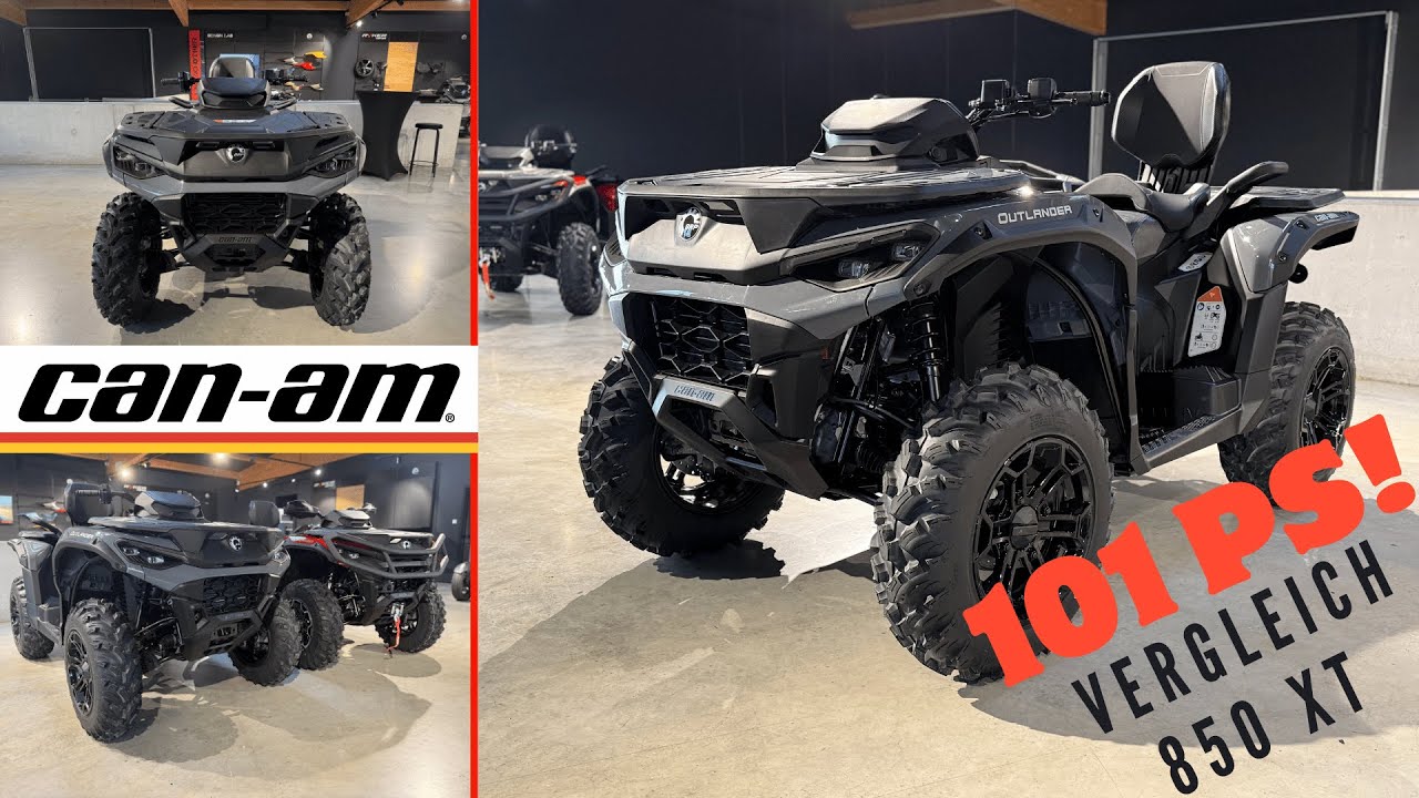 101PS! Can Am Outlander Max DPS 1000 R G3 Vergleich Outlander Max XT 850 Unterschiede & News