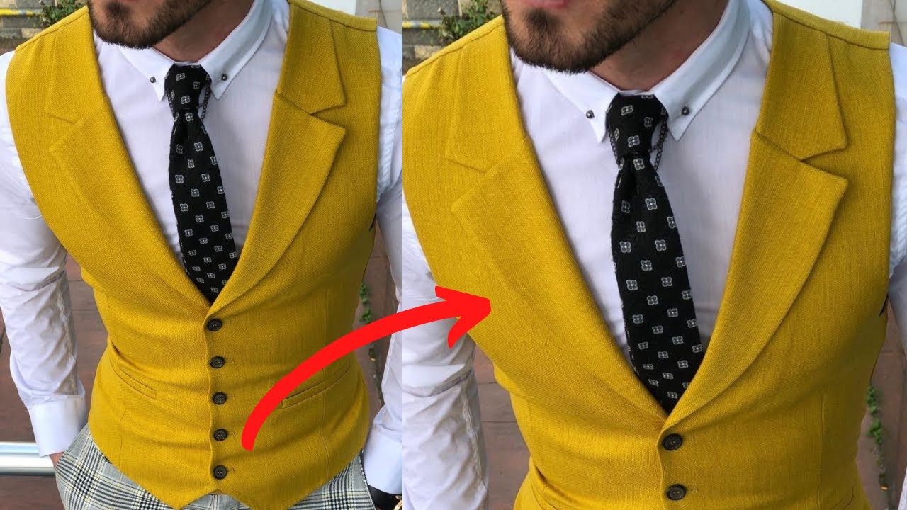 How to sew a waistcoat step by step (detailed full video )