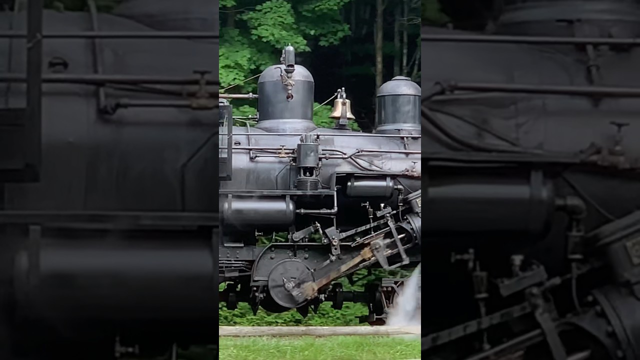 Weirdest Steam Engine Ever!  See JawTooth Steam Trains Playlist For More!