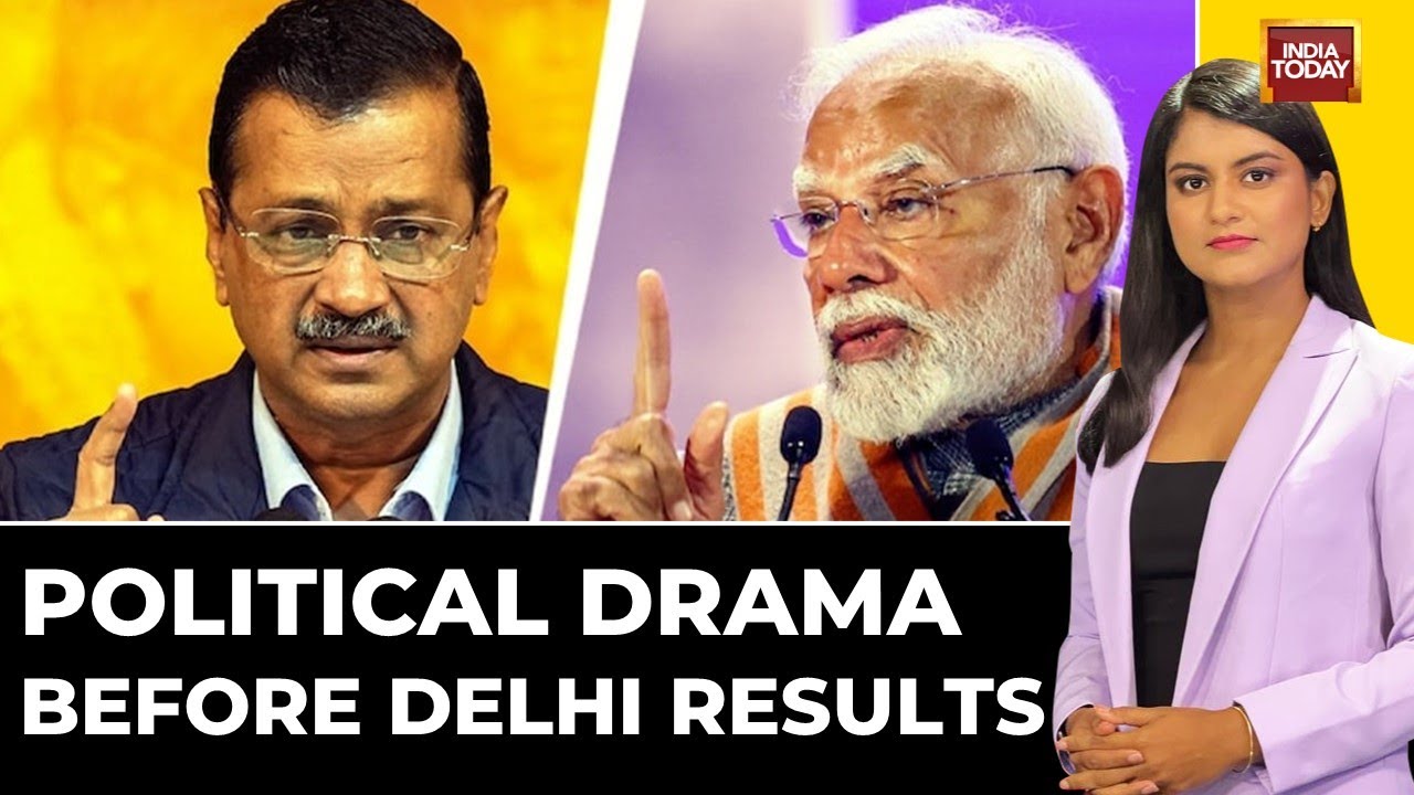 6PM Prime: Delhi Exit Polls | Political Drama Before Delhi Election Results | Delhi Polls Results