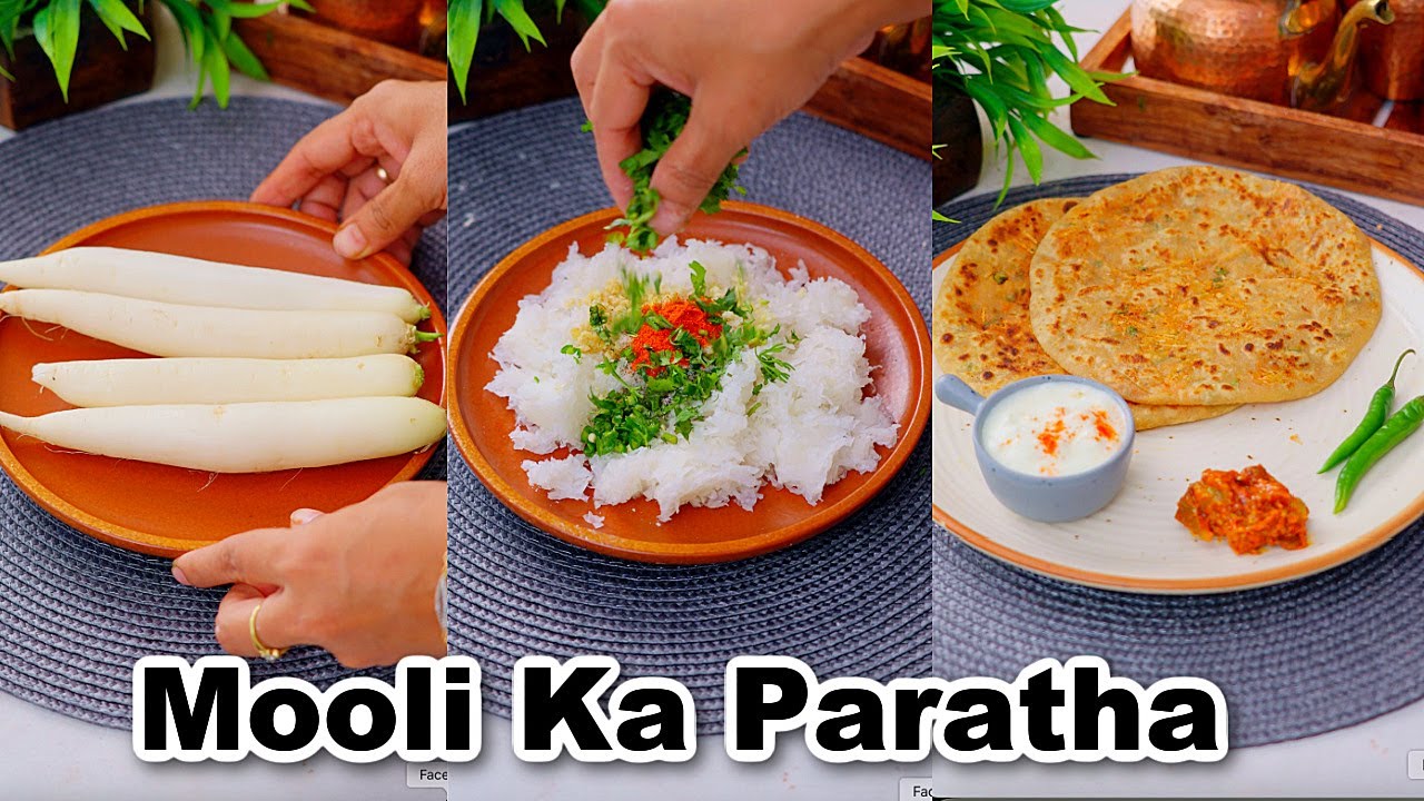 मूली का पराठा एक बार इस तरीके बना कर देखिये | Mooli ka Paratha Recipe | Mooli Paratha Kabitaskitchen
