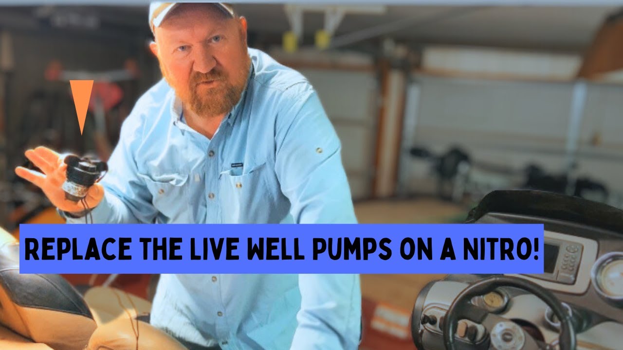 How To Replace The Live Well Pumps on a Nitro Z28 Bass Boat