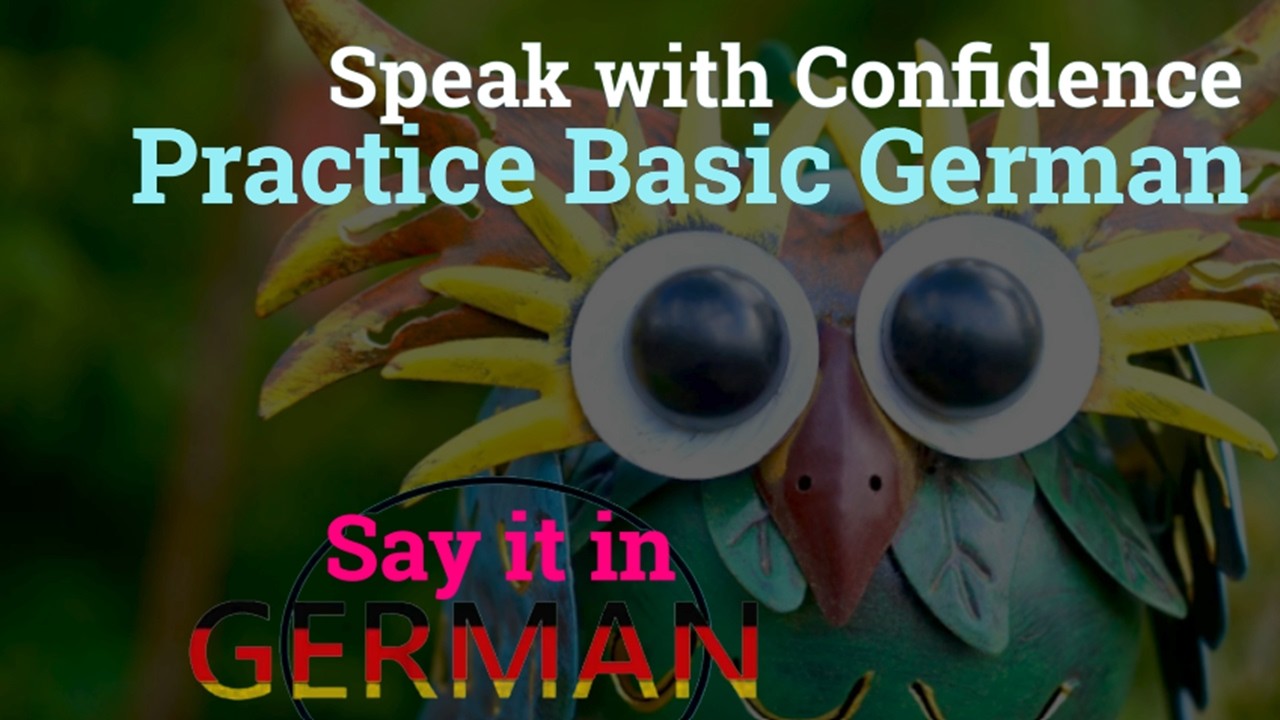 Boost Your Confidence in Speaking German | Learn These Basic German Phrases in 56 Minutes