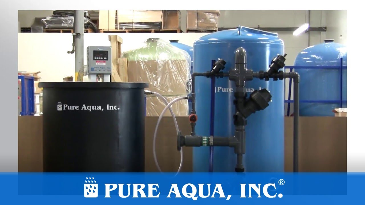 www.pureaqua.com | نظام السوفتنر لإزالة عسر المياه أمريكا