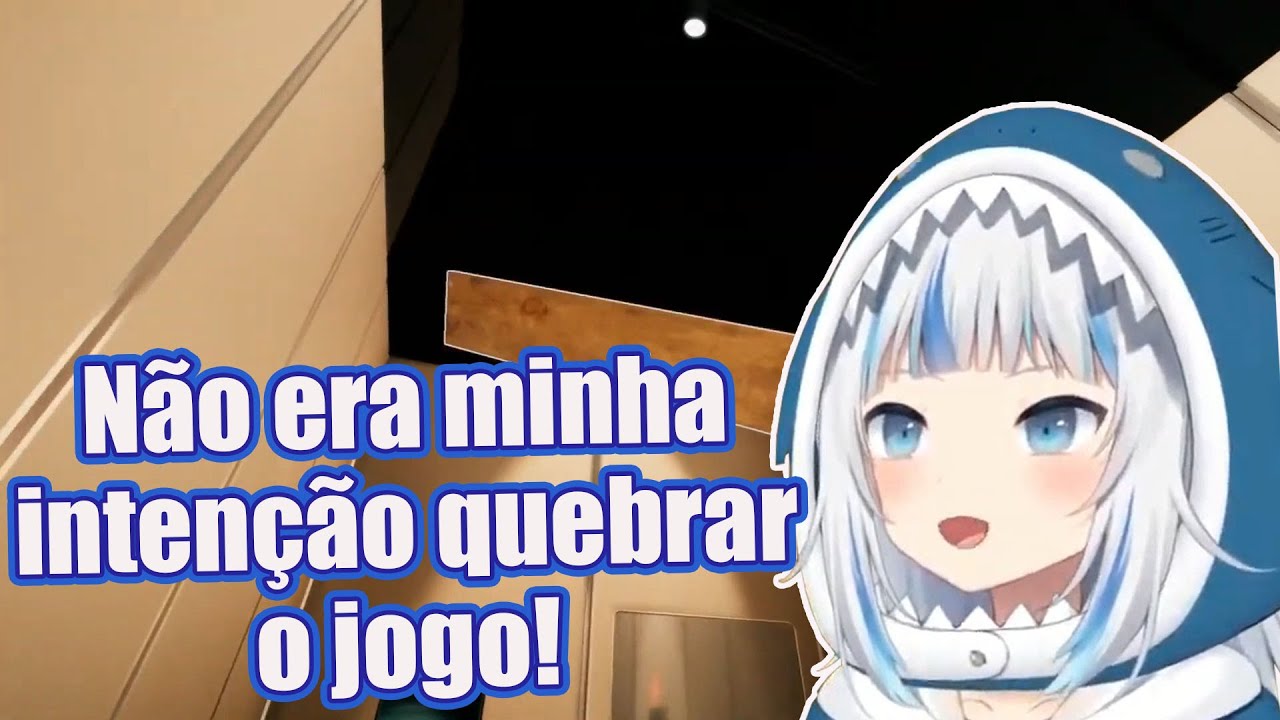 Gura quebra o jogo SUPERLIMINAL sem querer (Melhores momentos) | Legendado PT/BR