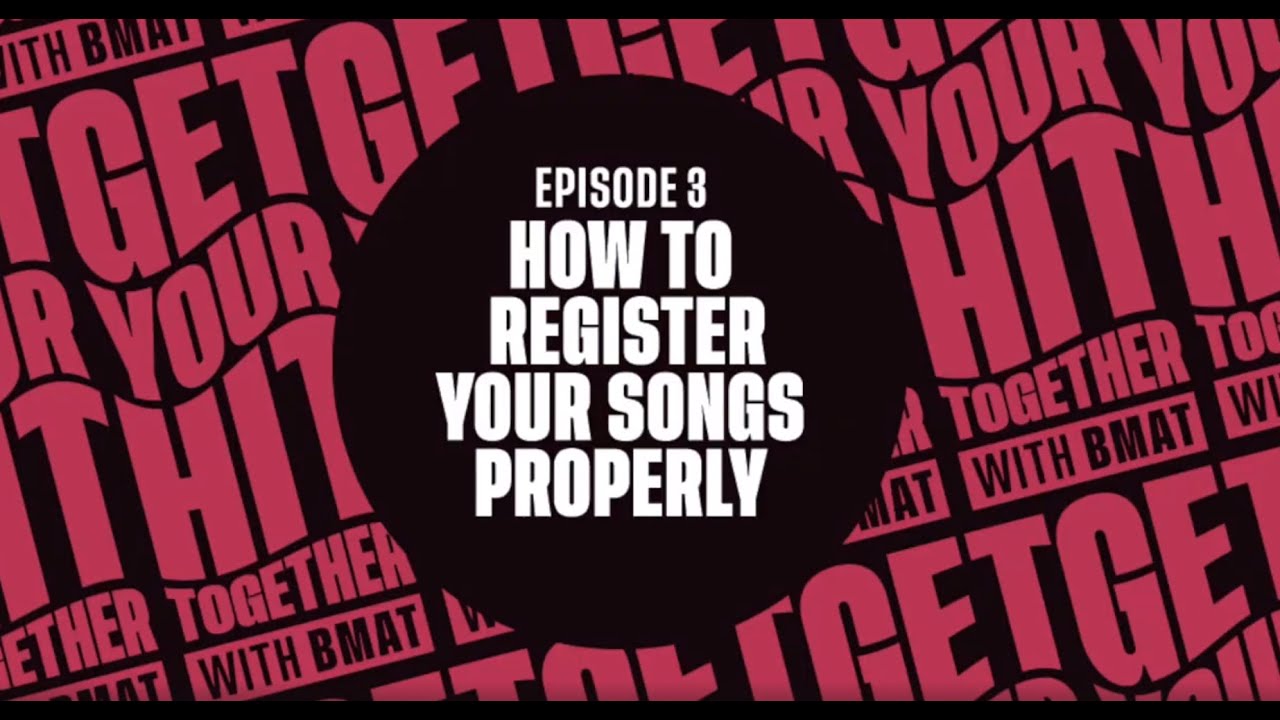 How to register your songs properly – GET YOUR HIT TOGETHER #3